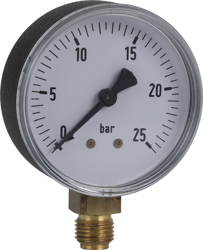 Jünemann Instruments - Rohrfedermanometer, Kupferlegierung